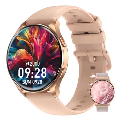 Reloj Inteligente Iowodo X20 Rosa Amoled 1.49'' Bluetooth Llamadas Resistente Agua Lisa - $598.00 en Mercado Libre | PrecioMX
