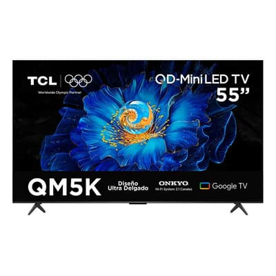 Pantalla TCL Smart Tv 55qm5k QD-Mini Led4k Google Tv - $7,733.00 en Mercado Libre | PrecioMX
