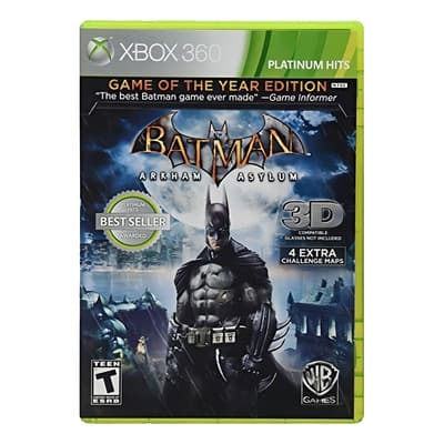 Juego Batman Arkham Asylum Xbox 360 Ibushak Gaming