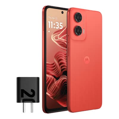 Moto G35 Xt2433-2 Memoria Ram 4gb Interna 128gb Dual Sim Guava Red