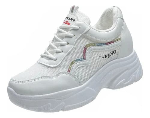 Lauly® Zapatillas De Plataforma Para Mujer Casuales Cómodas Transpirables - $228.10 en Mercado Libre | PrecioMX