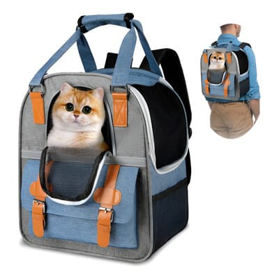 Transportadora Mochila Para Perro Gato Para Mascotas 3 In 1