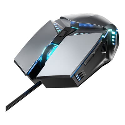 Mouse Gamer Con Efecto De Luz Rgb De 1.8 Metros Gris - $56.49 en Mercado Libre | PrecioMX