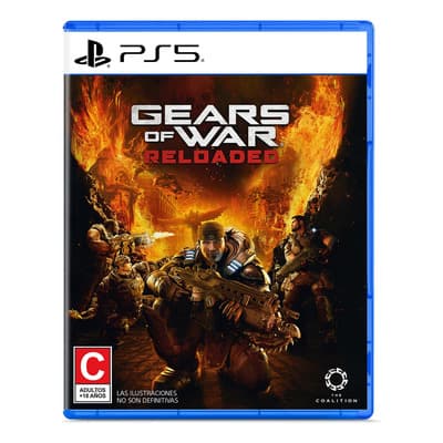 Gears of War Reloaded PS5 Juego Físico Multijugador Subtítulos en Español