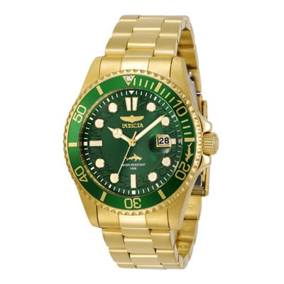 Reloj Invicta 30027 Oro Hombres Color De La Correa Dorado Verde - $1,331.40 en Mercado Libre | PrecioMX
