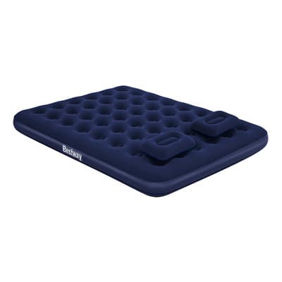 Colchon Cama Queen Inflable Cabeceras Camping 67374 Bestway Color Azul - $675.50 en Mercado Libre | PrecioMX