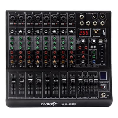 Mezcladora Audio Oyike Dj Mixer 8 Canales Con 256 Dsp Efecto - $1,817.78 en Mercado Libre | PrecioMX
