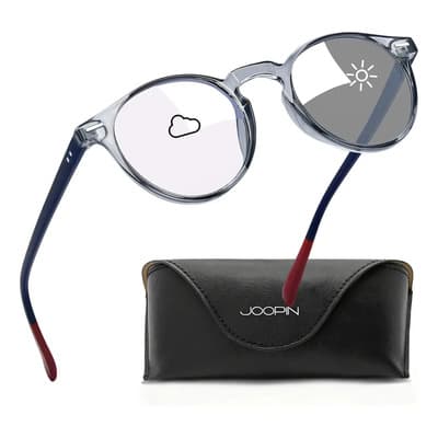 Lentes Fotocromáticos Hombre Computadora Dama Uv Filtro Azul Color Azul Brillante Transparente - $344.11 en Mercado Libre | PrecioMX