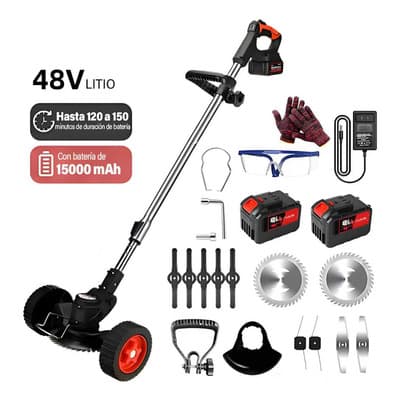 Cortacésped Skykey Batería Desbrozadora 500W Ruedas Jardines México