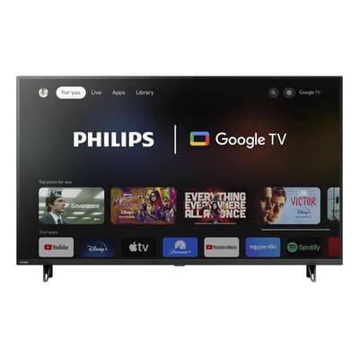 Smart TV 43 Pulgadas Philips 7000 series Pantalla 4K Ultra HD LED, sistema Operativo Google TV, Modelo 43PUL7652/F7