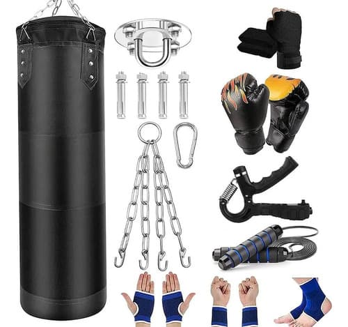 Bolsa Saco De Boxeo Profesional Costal De Box Con Guantes - $674.13 en Mercado Libre | PrecioMX