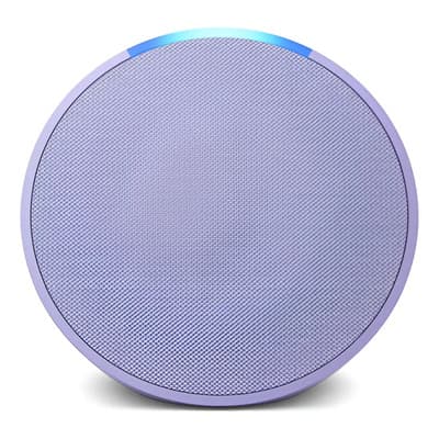 Asistente virtual inteligente Alexa Amazon Echo Pop, color lavanda