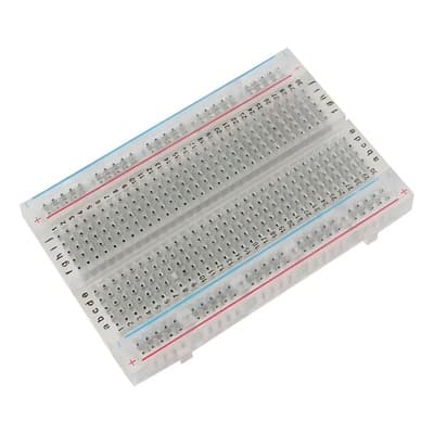 Protoboard Transparente 400 Puntos Para Circuitos Electrónicos - $49.00 en Mercado Libre | PrecioMX