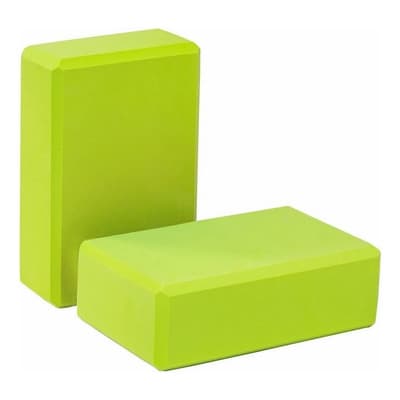 2 Unidades De Bloque Ladrillo Para Yoga Pilate Y Ejercicios Fitness Ivarma Js00100-103 Color Verde - $156.00 en Mercado Libre | PrecioMX