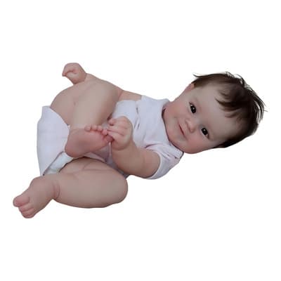 Muñeca De Silicona 50cm Bebé Reborn Realista Auxtoo Con Accesorios Para Regalo - $604.80 en Mercado Libre | PrecioMX