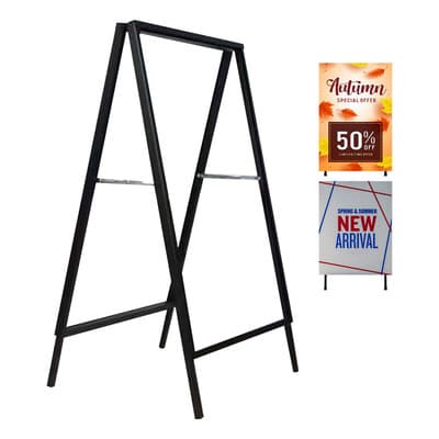 Caballete Publicitario Plegable Doble Cara Anuncio 90x60cm - $399.99 en Mercado Libre | PrecioMX