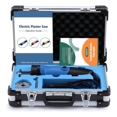 Sierra Eléctrica Para Cortar Yeso Con 3 Discos 6 Velocidades