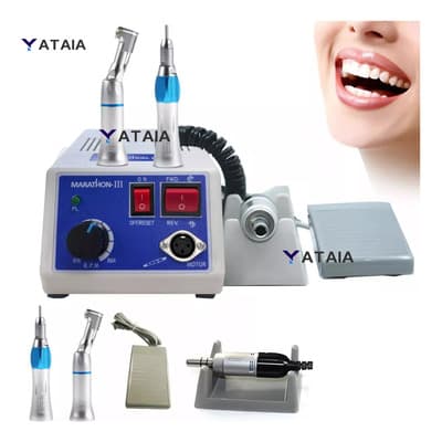 Yataia Lijador Pulidor Micromotor Dental N3 Conector E Recto Angu Pulidor Dental Eléctrico Portátil Lijador Pulidor Micromotor Pulidora Eléctrica 35.000 Rpm Lijadoras Azul Color - $1,999.50 en Mercado Libre | PrecioMX