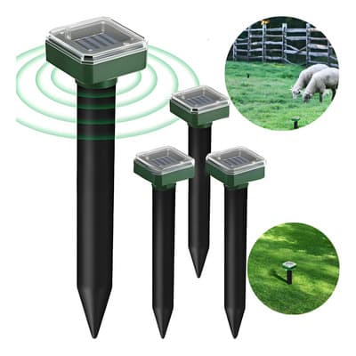 Eonspark Repelente Solar X4 | Roedores, Serpientes Y Plagas De Jardín, Repelente Ultrasónico, Repelente Solar Para Exteriores - $285.00 en Mercado Libre | PrecioMX