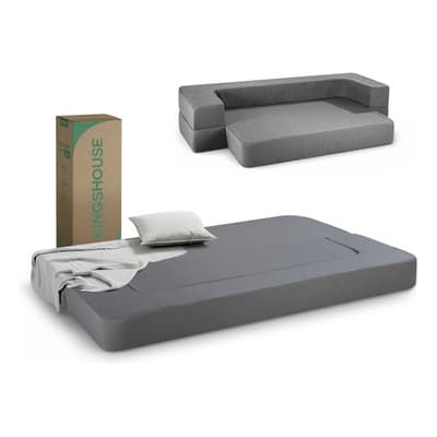 Colchón Plegable Individual 3 En 1 Futón Sofá Estilo Japonés