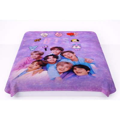 Frazada Cobertor De Grupo Bts, Matrimonial