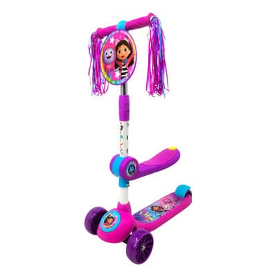 Scooter 2 En 1 Con Asiento Gabby's 3 A 7 Años Con Luces Color Rosa Chicle Gabbys - $1,299.00 en Mercado Libre | PrecioMX