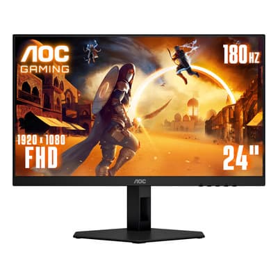 Monitor Gamer Aoc 24g4e 1ms Adaptive Sync | 180hz Color Negro
