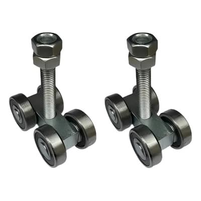 2pc Carretilla Para Portón Corredizo 500kg De Acero - $168.72 en Mercado Libre | PrecioMX