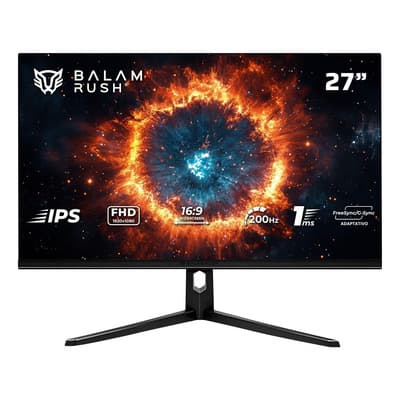 Monitor Gamer Plano 27 Ips Fast Hyper Nova Mhn27y Fhd 200hz Negro