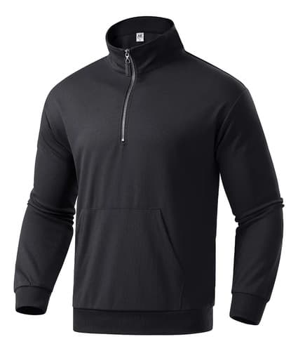 Sudadera Con Cierre Cuello Alto Fashion Hombre Arjen Kroos - $249.48 en Mercado Libre | PrecioMX