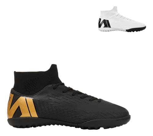 Tenis Tipo Botas Futsal Para Entrenamiento, Negro - $286.73 en Mercado Libre | PrecioMX