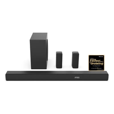 Hisense Barra De Sonido Ax5100q, 5.1 Ch 580w 0 Negro