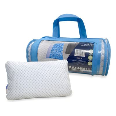 Almohada Kashbill Memory Foam Triturado, Ajustable 60x40