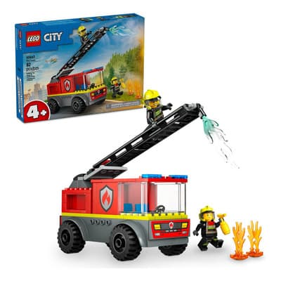 Lego City Camión De Bomberos Con Escalera Juguete 60463 82 - $379.00 en Mercado Libre | PrecioMX