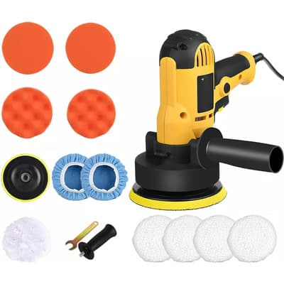 Pulidora Eléctrica Para Coche 700w Juego De 14 Piezas Autrucker Amarillo - $372.06 en Mercado Libre | PrecioMX