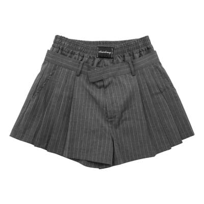 Shorts Alexander Wang Plisados Con Boxer Gris Plisados M - $5,184.00 en Mercado Libre | PrecioMX