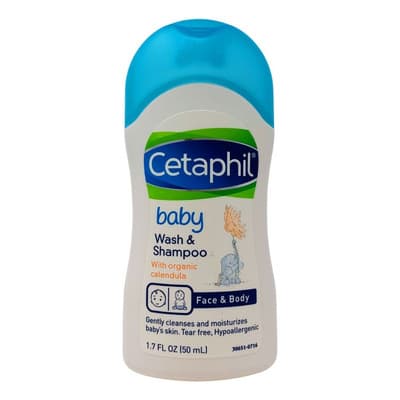 Cetaphil Champú Y Gel De Baño Para Bebés Hipoalergénico 50ml - $99.00 en Mercado Libre | PrecioMX