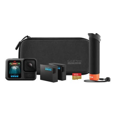 Cámara De Acción Gopro Hero 13 Holiday Bundle Color Negro