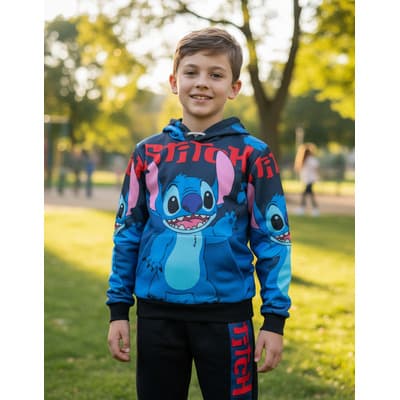 Conjunto Pants De Stitch Sudadera Y Pants De Stitch