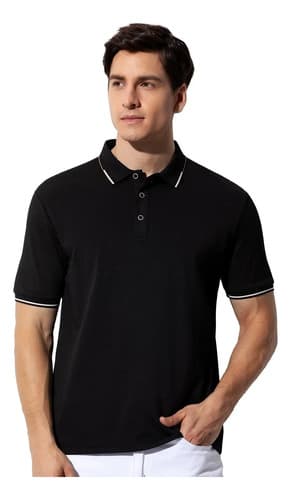 Playera Tipo Polo Hombre Manga Corta Casual Moda Arjen Kroos - $197.45 en Mercado Libre | PrecioMX