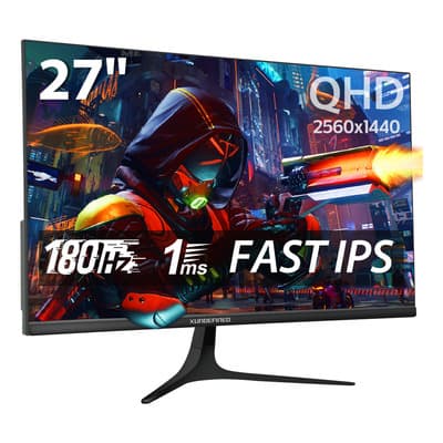 Monitor Gamer Xundefined X27qh 27 Qhd 2k 180hz 1ms Bocina Compatible Con Xbox/ps5/switch Freesync & G-sync Color Negro - $3,286.36 en Mercado Libre | PrecioMX