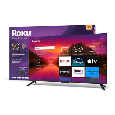Pantalla Tv Roku 50 Class 4k Uhd Hdr Led Smart Rokutv 2025 - $7,999.00 en Mercado Libre | PrecioMX