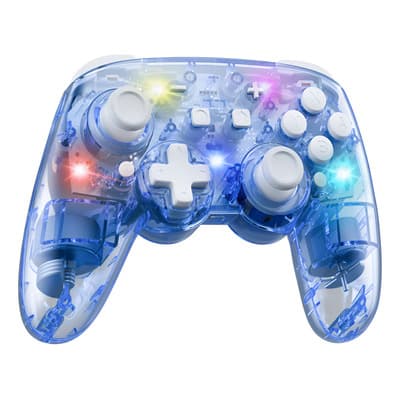 Control Inalámbrico Joystick Para Nintendo Switch Gamepad Color Azul