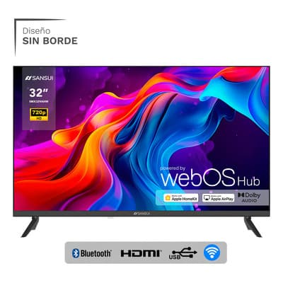 Smart Tv Sansui 32 Hd Led Webos Wifi 2024 Smx32vahw