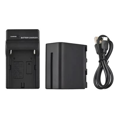 Kit De Cargador Y Batería Para Cámara Np-f960/np-f970/7.2v Negro - $269.00 en Mercado Libre | PrecioMX