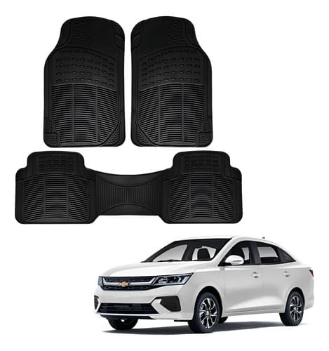 3 Tapetes Elegantes Negros De Goma Uso Rudo Alta Calidad - $255.00 en Mercado Libre | PrecioMX