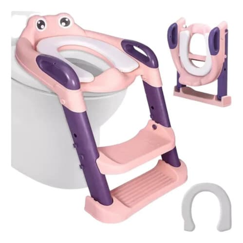 Asiento Entrenador Para Baño Niños Con Escalera Y Agarradera - $439.00 en Mercado Libre | PrecioMX