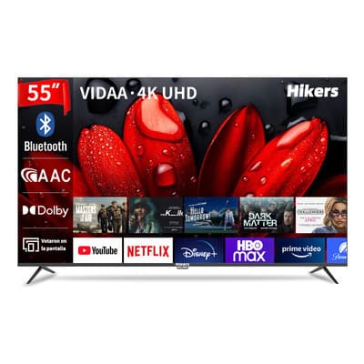 Pantalla Smart Tv Hikers 55 Pulgadas Dled 4k Uhd Dolby/aac - $5,939.00 en Mercado Libre | PrecioMX