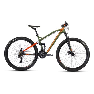 Bicicleta De Mtb Mercurio Doble Suspensión Expert Dh R29 21v Color Verde Militar/negro - $6,669.00 en Mercado Libre | PrecioMX