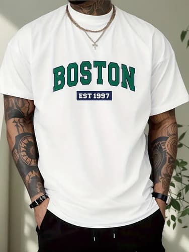 Playeras Hombre Manga Corta Moda Estampado Casual Camiseta - $78.00 en Mercado Libre | PrecioMX